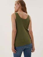 Kadın Yeşil Fitted Fit Hamile T-Shirt