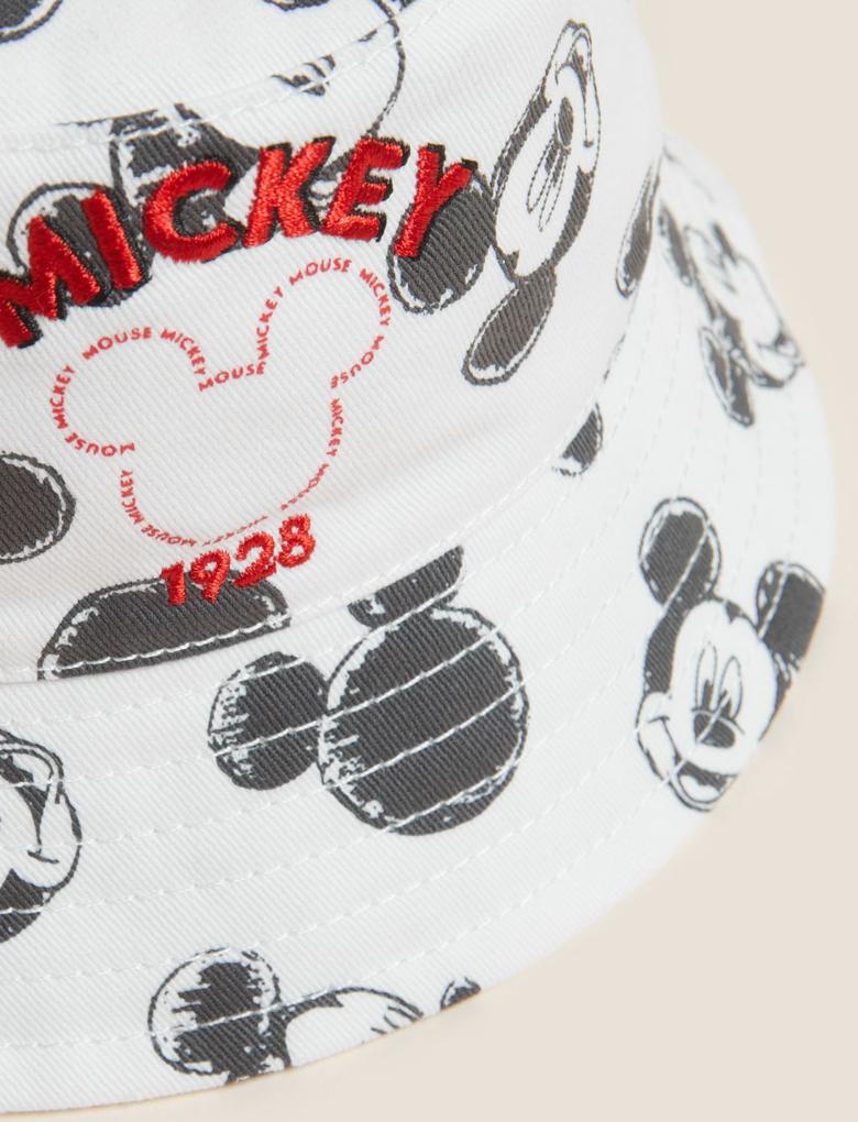  Multi Renk Saf Pamuklu Mickey Mouse™ Şapka (0-6 Yaş)