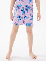 Çocuk Mor Lilo & Stitch™ Kısa Kollu Pijama Takımı (6-16 Yaş)