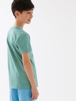 Erkek Çocuk Multi Renk Saf Pamuklu 3'lü T-Shirt (6-16 Yaş)