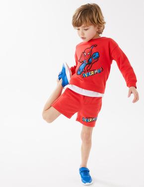 Erkek Çocuk Multi Renk 2'li Spider-Man™ Şort (2-7 Yaş)