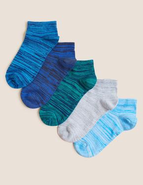 Çocuk Multi Renk 5'li Desenli Çorap (1-7 Yaş)