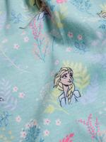 Kız Çocuk Mavi Saf Pamuklu Frozen™ Elbise (2-7 Yaş)
