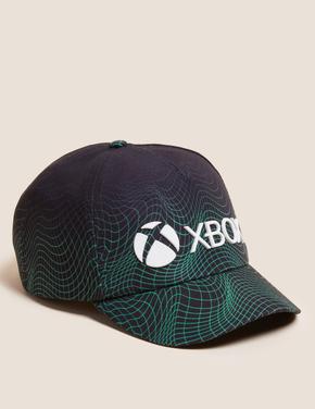  Siyah Xbox™ Şapka (6-16 Yaş)