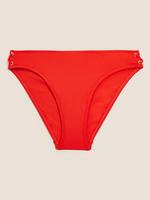 Kadın Kırmızı Yüksek Bel Bikini Altı