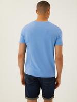 Erkek Mavi Saf Pamuklu Mr. Men™ T-Shirt