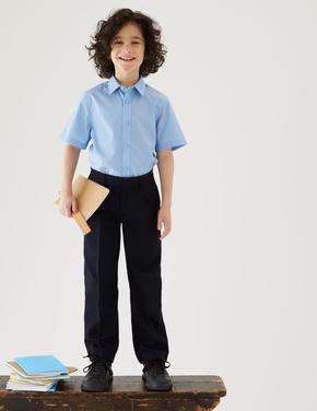 Çocuk Lacivert Regular Fit Okul Pantolonu (2-16 Yaş)