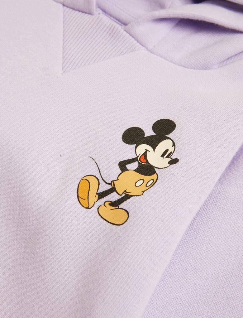  Mor Kapüşonlu Mickey Mouse™ Sweatshirt