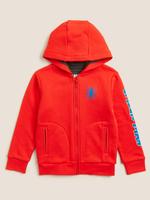 Erkek Çocuk Kırmızı Spider-Man™ Kapüşonlu Sweatshirt (2-7 Yaş)