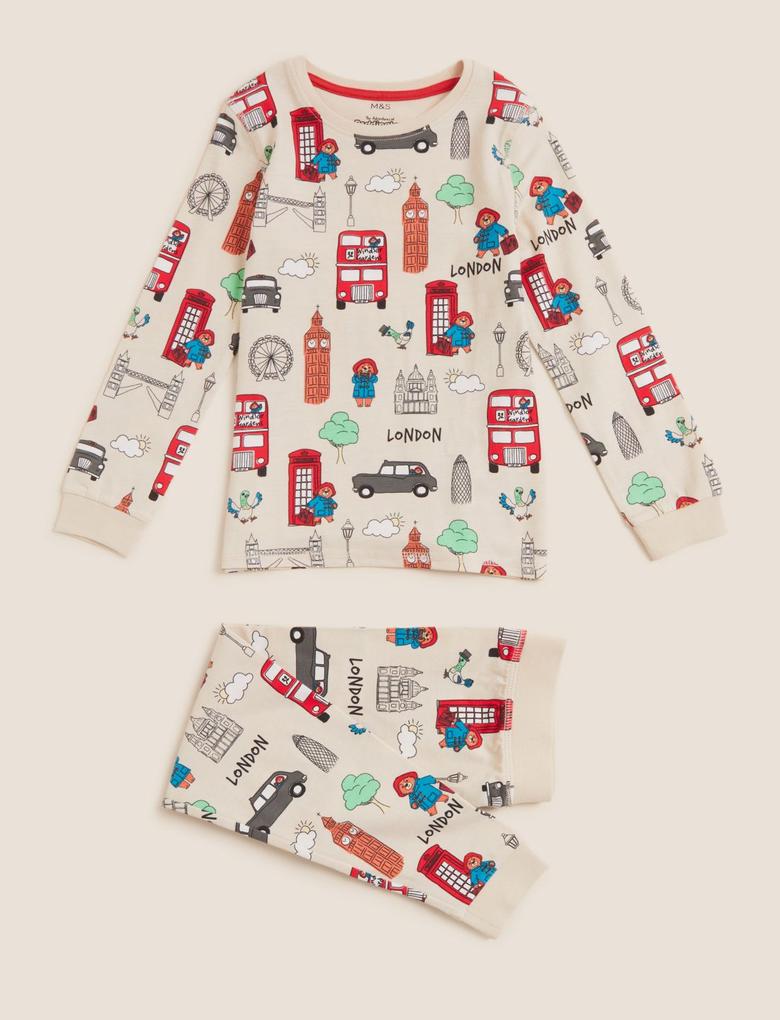 Çocuk Multi Renk Paddington™ Uzun Kollu Pijama Takımı